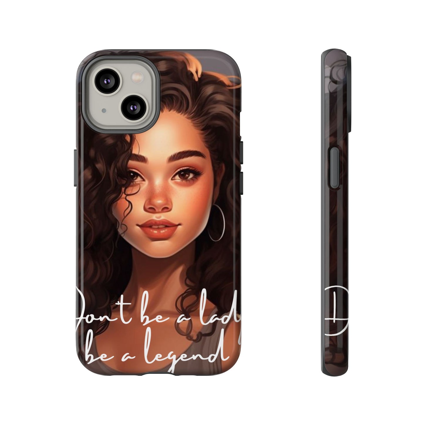 Tough Cases - iPhone - Unique Phone Case with Inspirational Quote, Stylish Phone Cover, Gift for Her, Trendy Accessory, Everyday Use