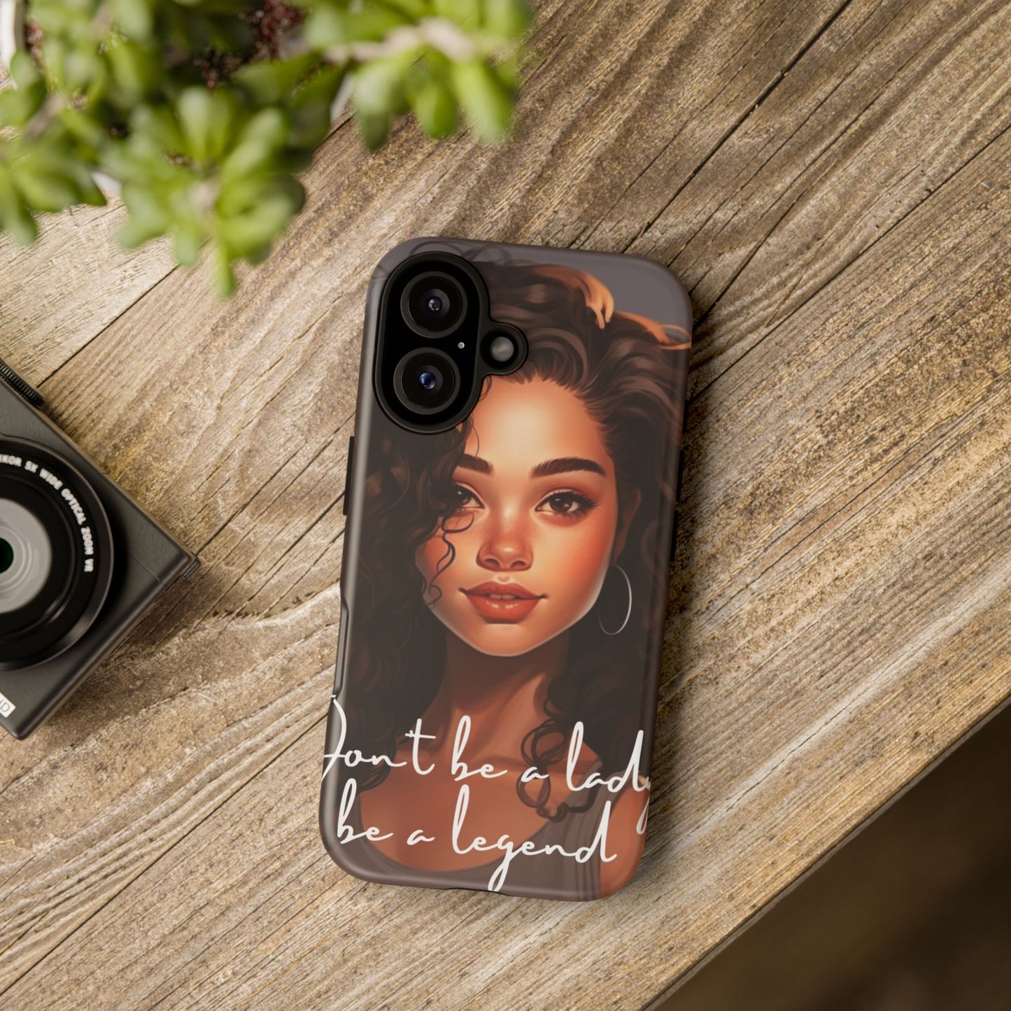 Tough Cases - iPhone - Unique Phone Case with Inspirational Quote, Stylish Phone Cover, Gift for Her, Trendy Accessory, Everyday Use