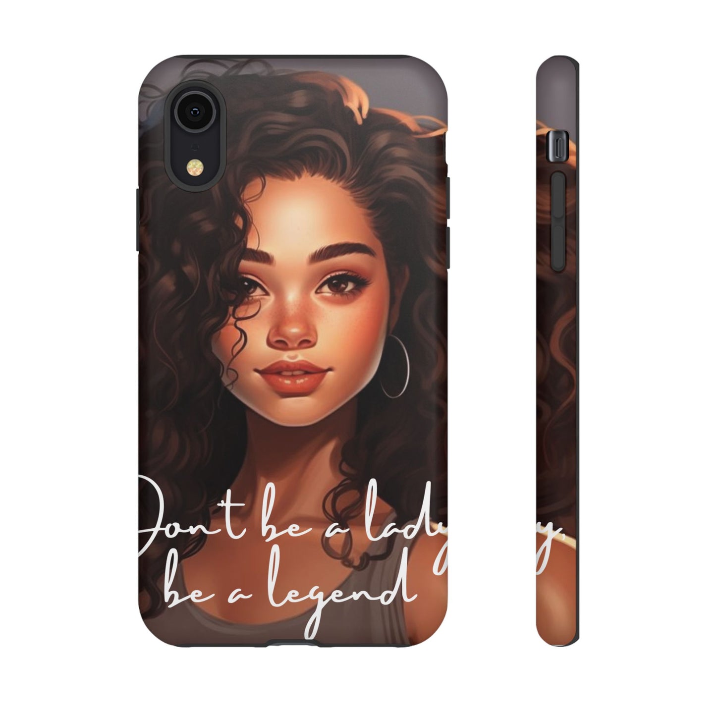 Tough Cases - iPhone - Unique Phone Case with Inspirational Quote, Stylish Phone Cover, Gift for Her, Trendy Accessory, Everyday Use