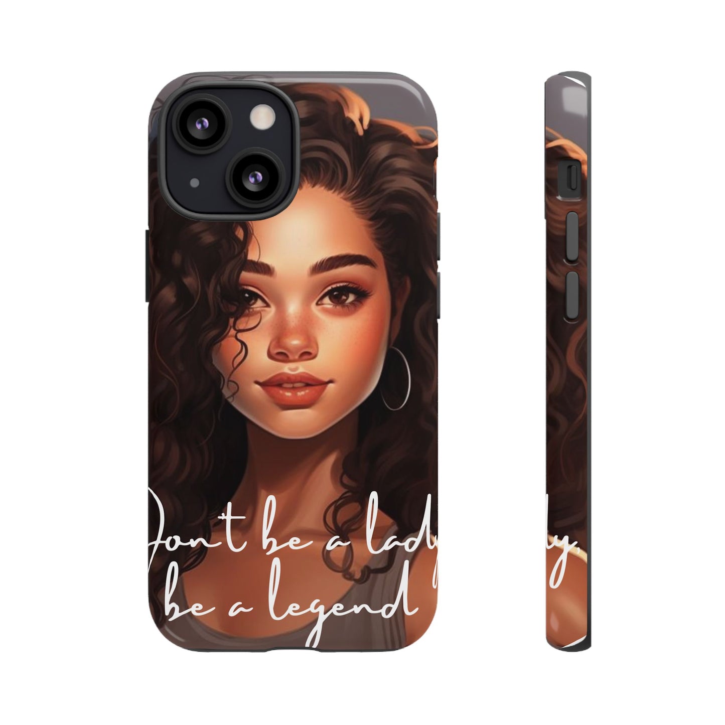 Tough Cases - iPhone - Unique Phone Case with Inspirational Quote, Stylish Phone Cover, Gift for Her, Trendy Accessory, Everyday Use