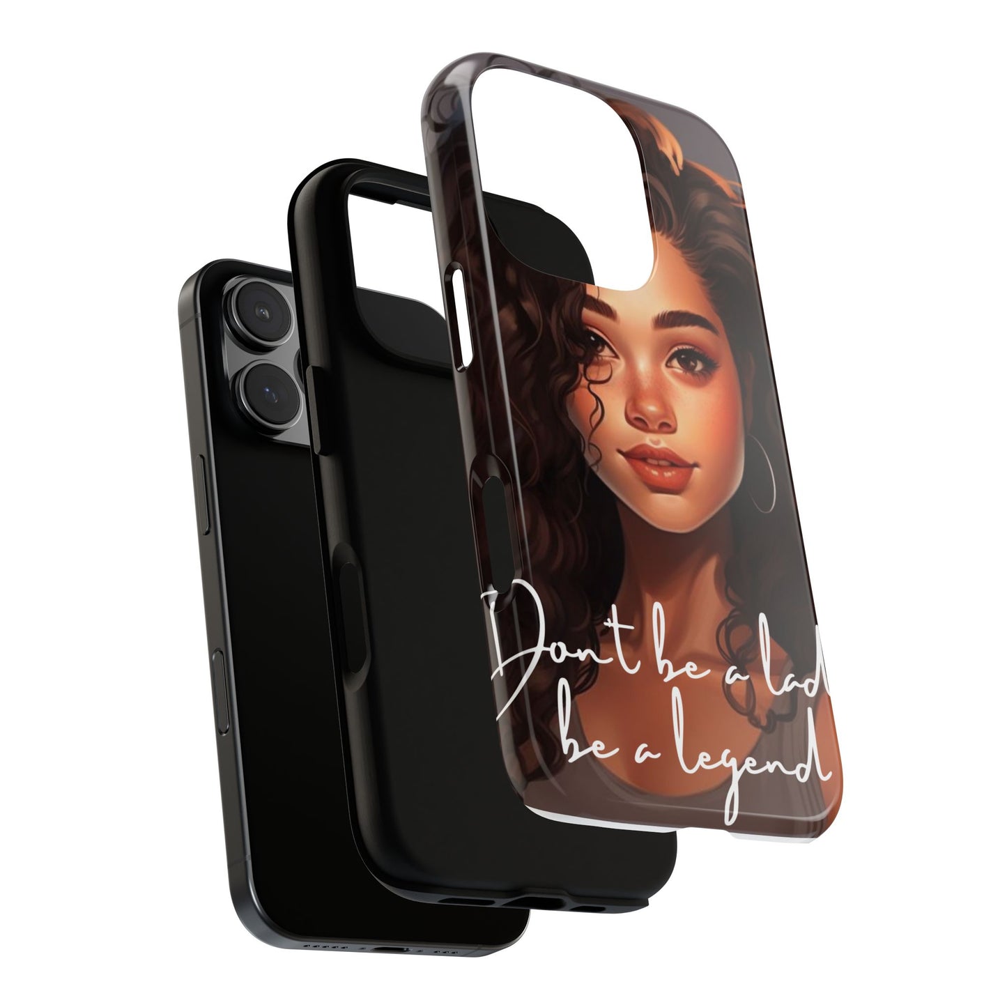 Tough Cases - iPhone - Unique Phone Case with Inspirational Quote, Stylish Phone Cover, Gift for Her, Trendy Accessory, Everyday Use