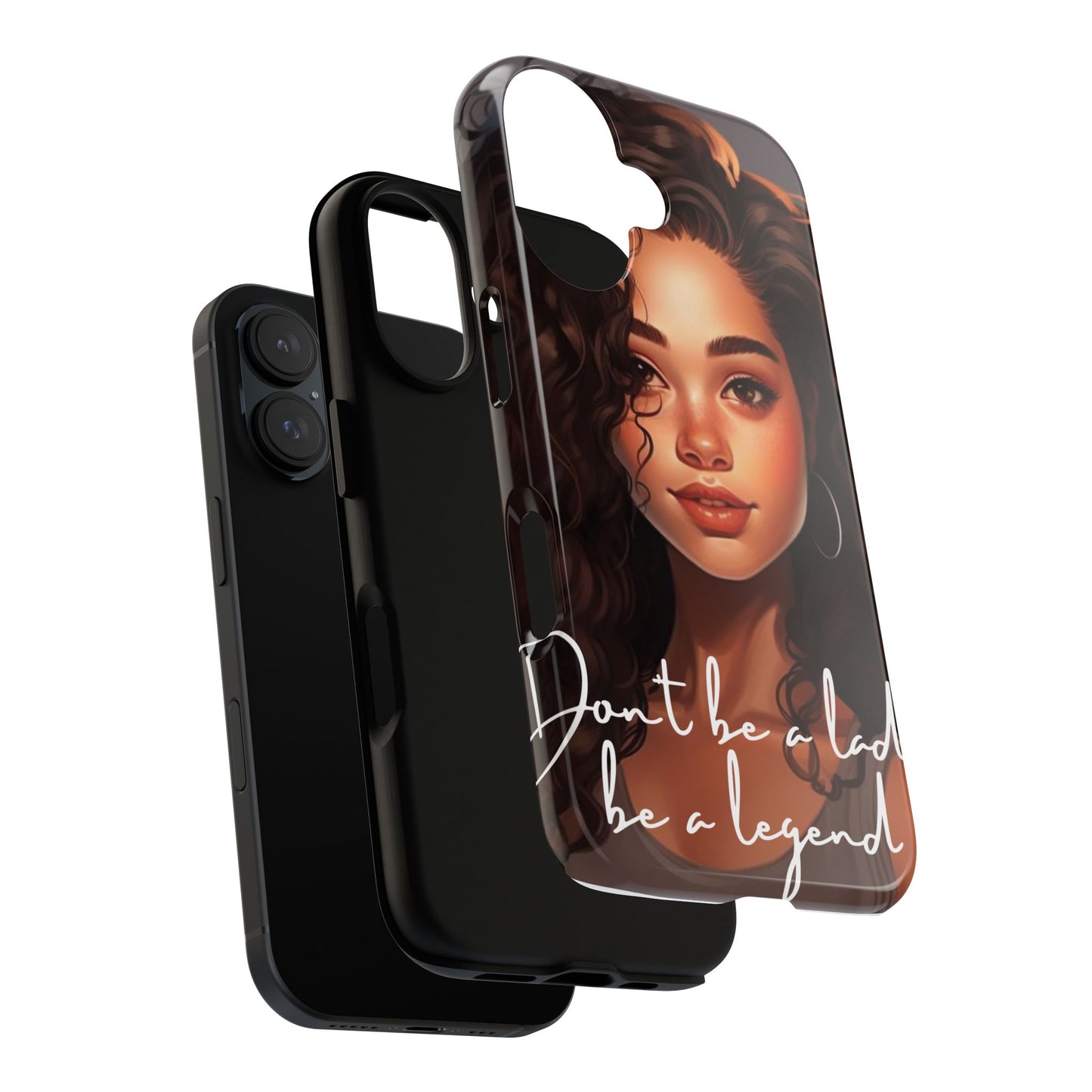 Tough Cases - iPhone - Unique Phone Case with Inspirational Quote, Stylish Phone Cover, Gift for Her, Trendy Accessory, Everyday Use