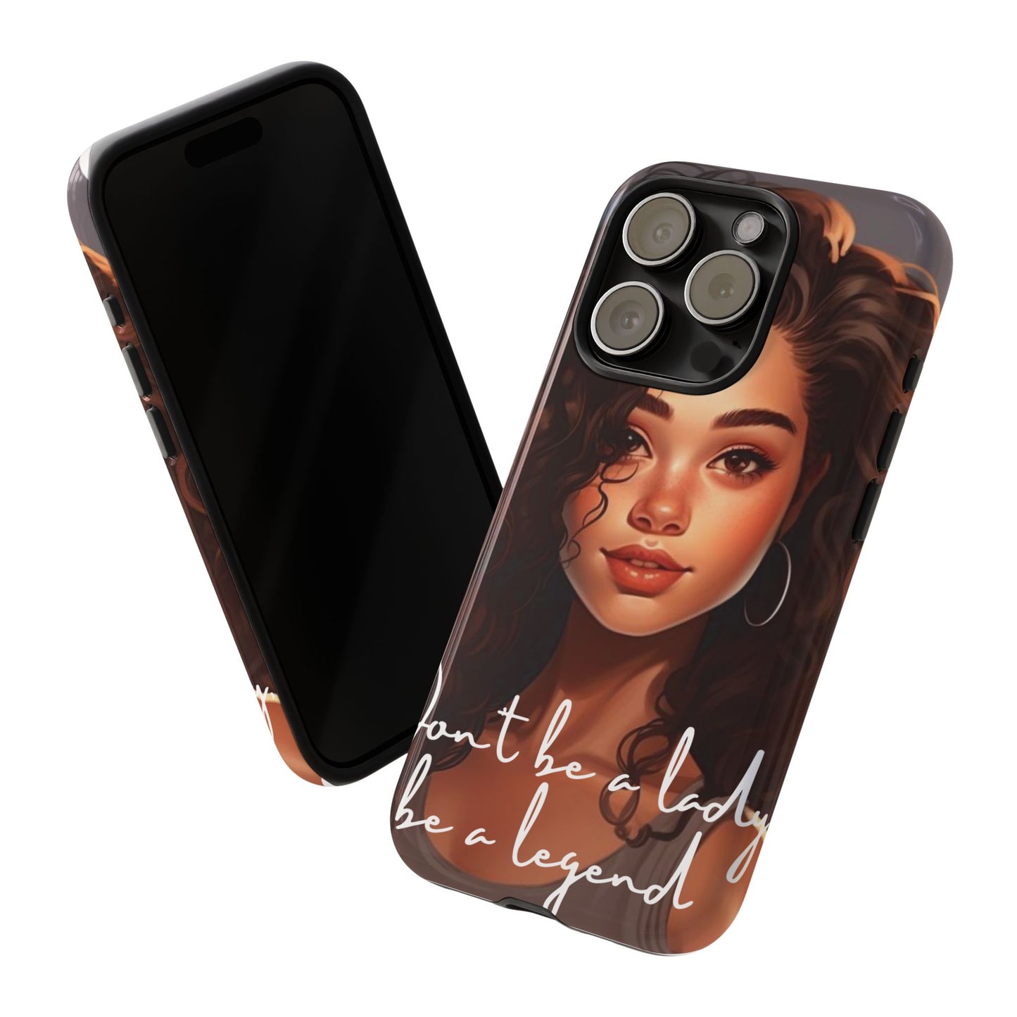 Tough Cases - iPhone - Unique Phone Case with Inspirational Quote, Stylish Phone Cover, Gift for Her, Trendy Accessory, Everyday Use