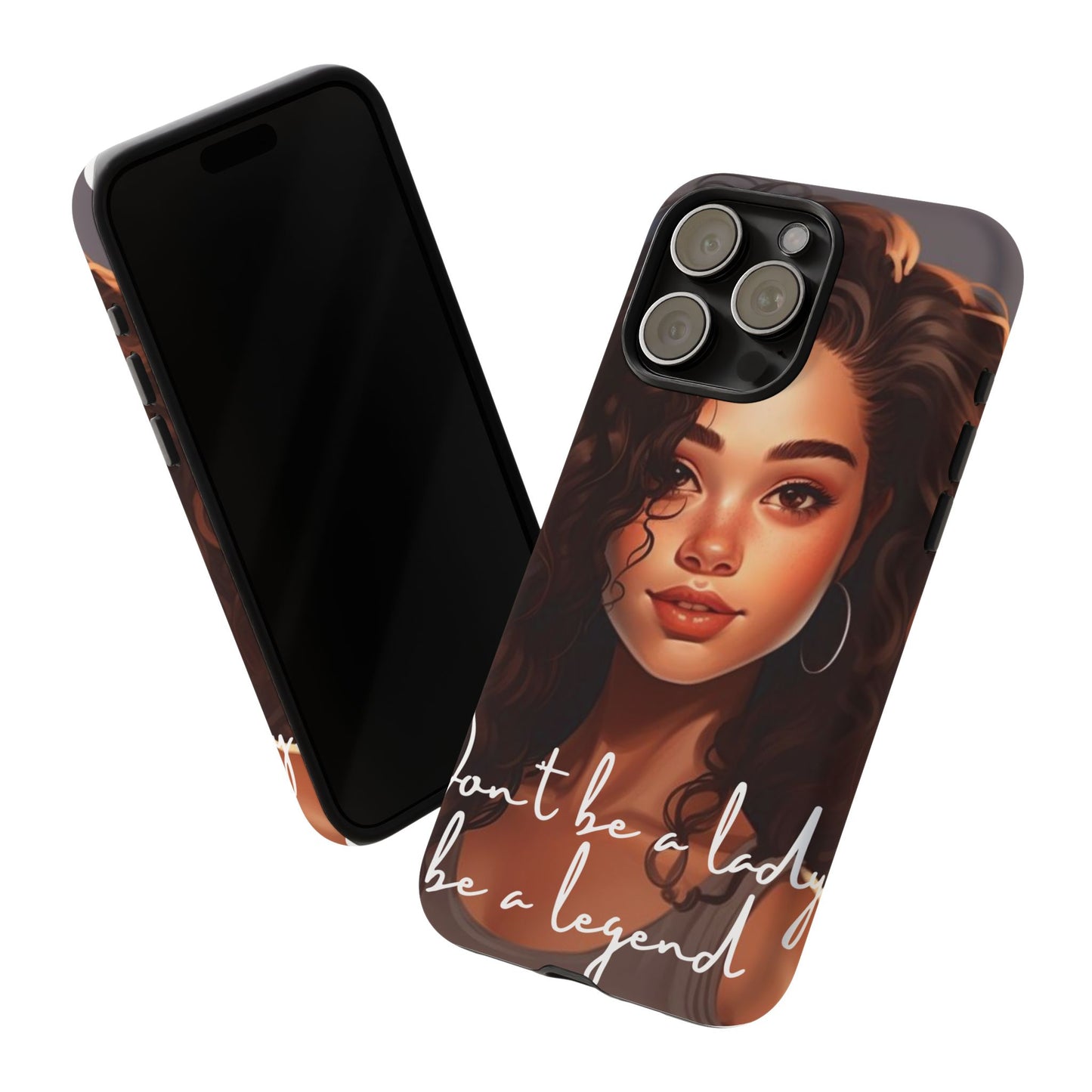 Tough Cases - iPhone - Unique Phone Case with Inspirational Quote, Stylish Phone Cover, Gift for Her, Trendy Accessory, Everyday Use