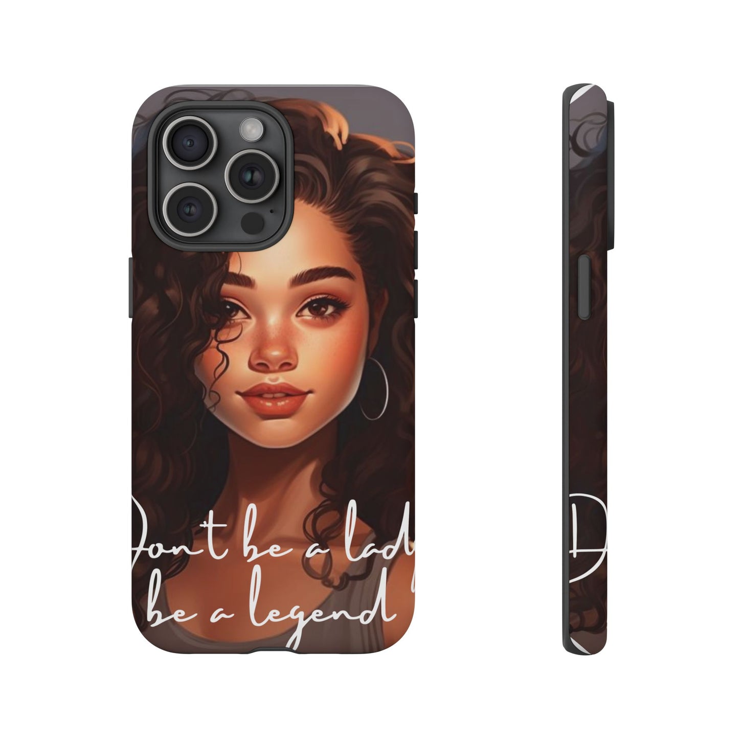 Tough Cases - iPhone - Unique Phone Case with Inspirational Quote, Stylish Phone Cover, Gift for Her, Trendy Accessory, Everyday Use