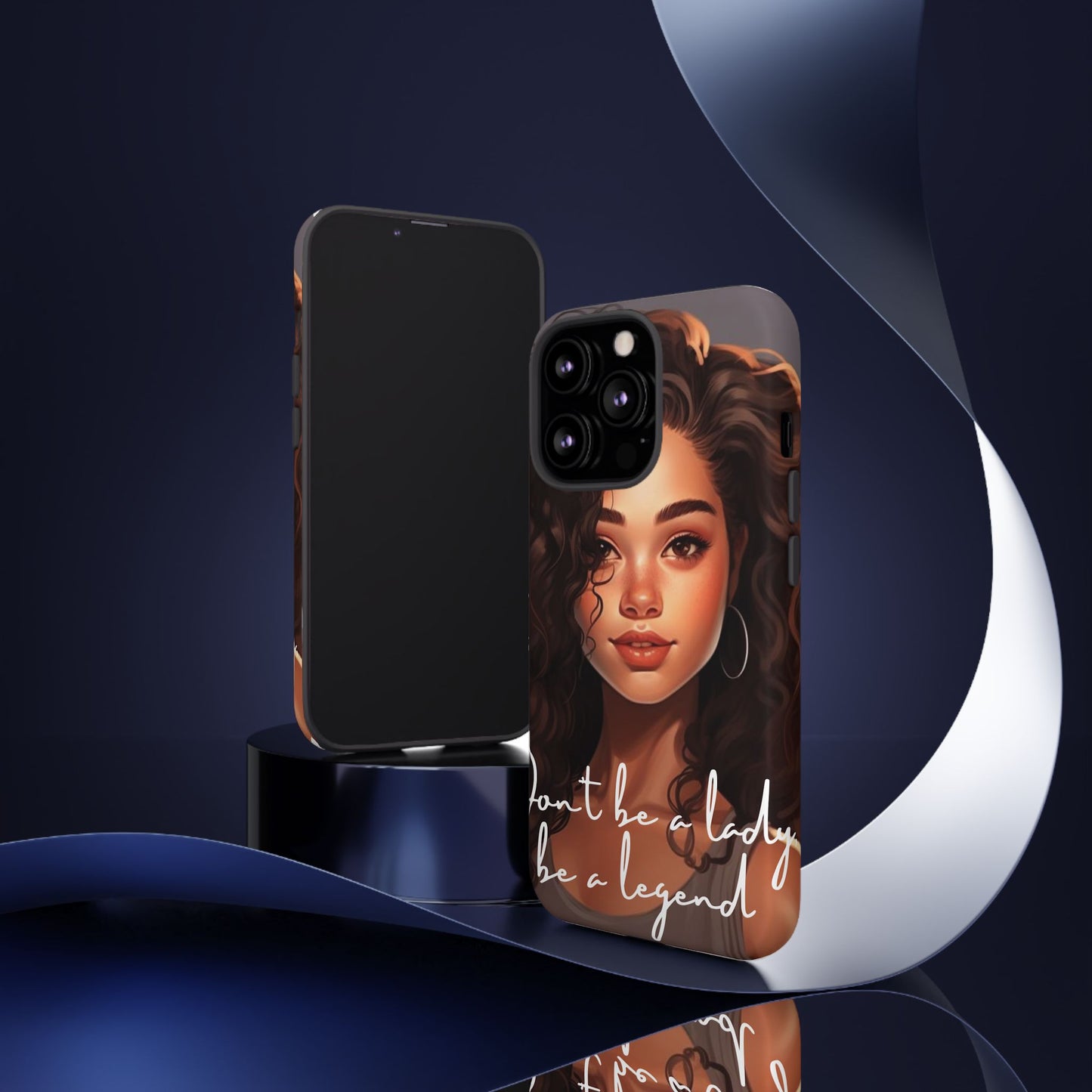 Tough Cases - iPhone - Unique Phone Case with Inspirational Quote, Stylish Phone Cover, Gift for Her, Trendy Accessory, Everyday Use