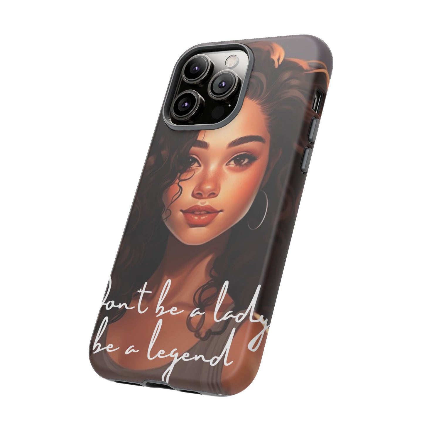 Tough Cases - iPhone - Unique Phone Case with Inspirational Quote, Stylish Phone Cover, Gift for Her, Trendy Accessory, Everyday Use