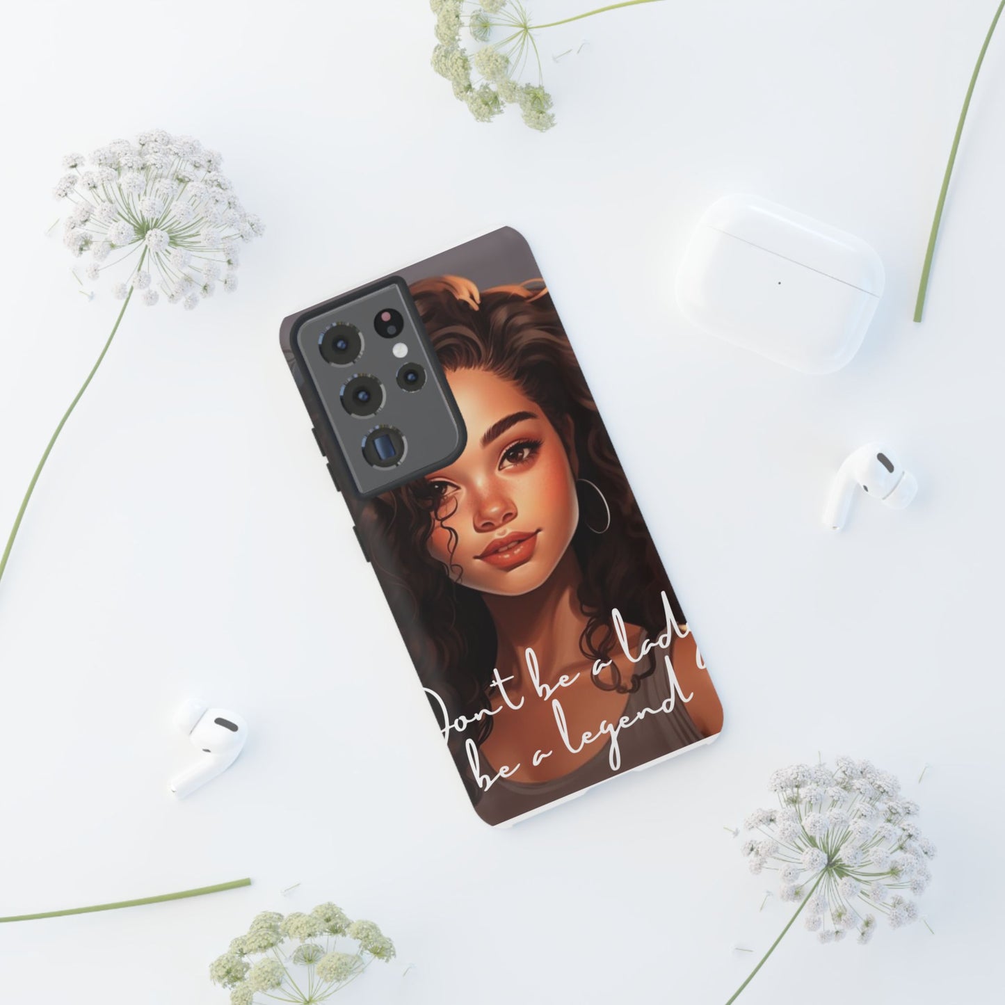 Tough Cases - Samsung Galaxy - Unique Phone Case with Inspirational Quote, Stylish Phone Cover, Gift for Her, Trendy Accessory, Everyday Use