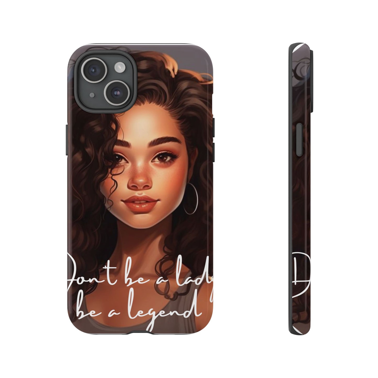 Tough Cases - iPhone - Unique Phone Case with Inspirational Quote, Stylish Phone Cover, Gift for Her, Trendy Accessory, Everyday Use