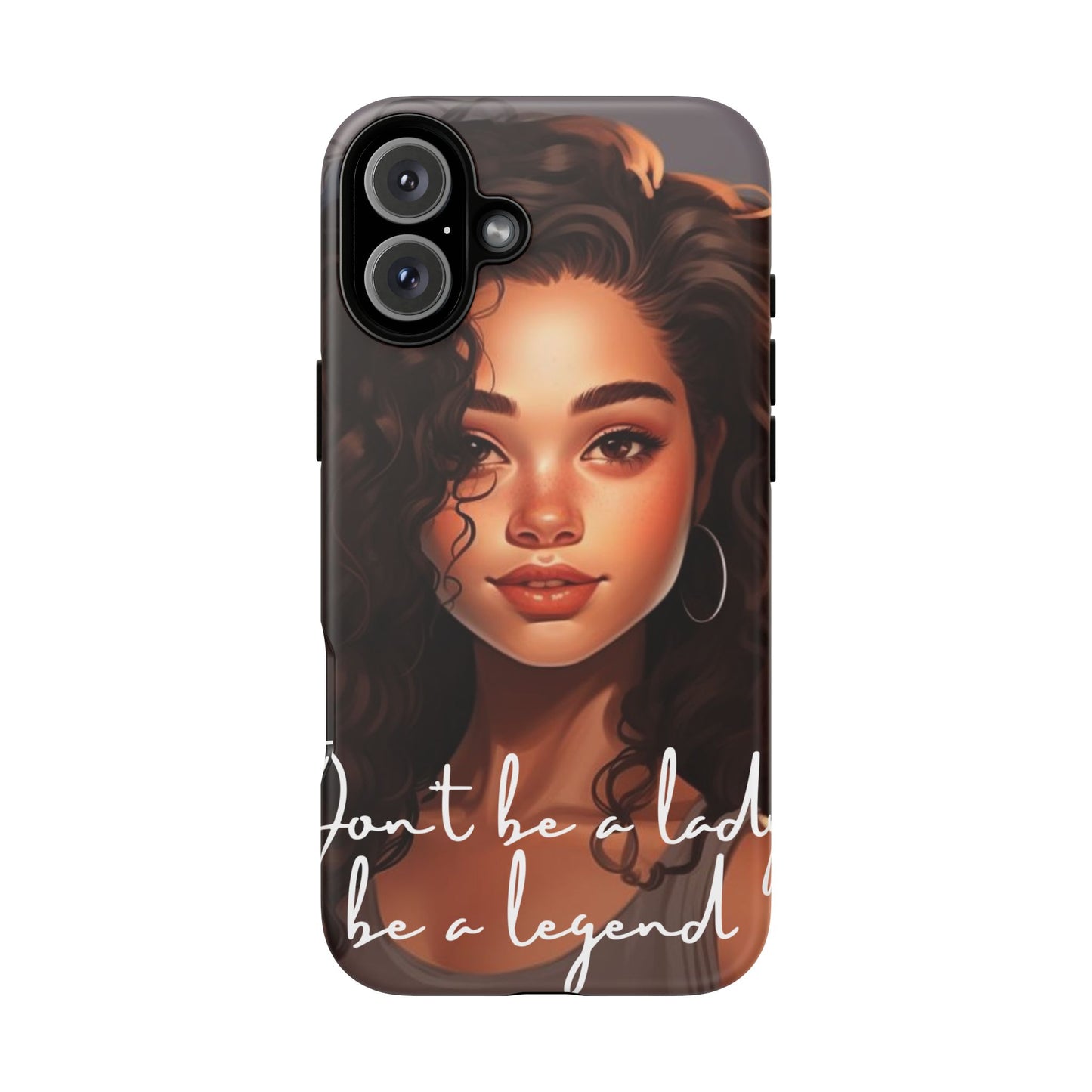 Tough Cases - iPhone - Unique Phone Case with Inspirational Quote, Stylish Phone Cover, Gift for Her, Trendy Accessory, Everyday Use