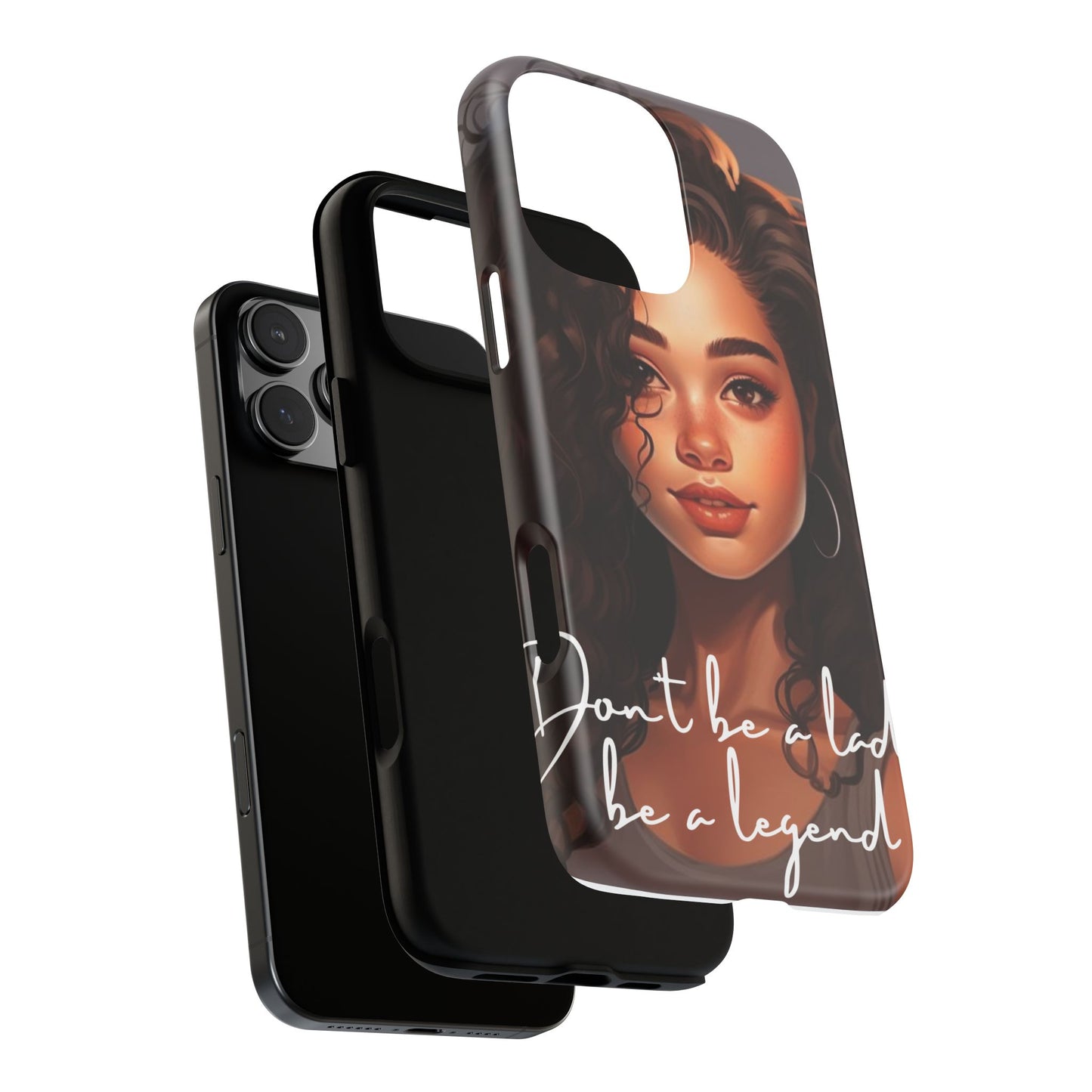 Tough Cases - iPhone - Unique Phone Case with Inspirational Quote, Stylish Phone Cover, Gift for Her, Trendy Accessory, Everyday Use
