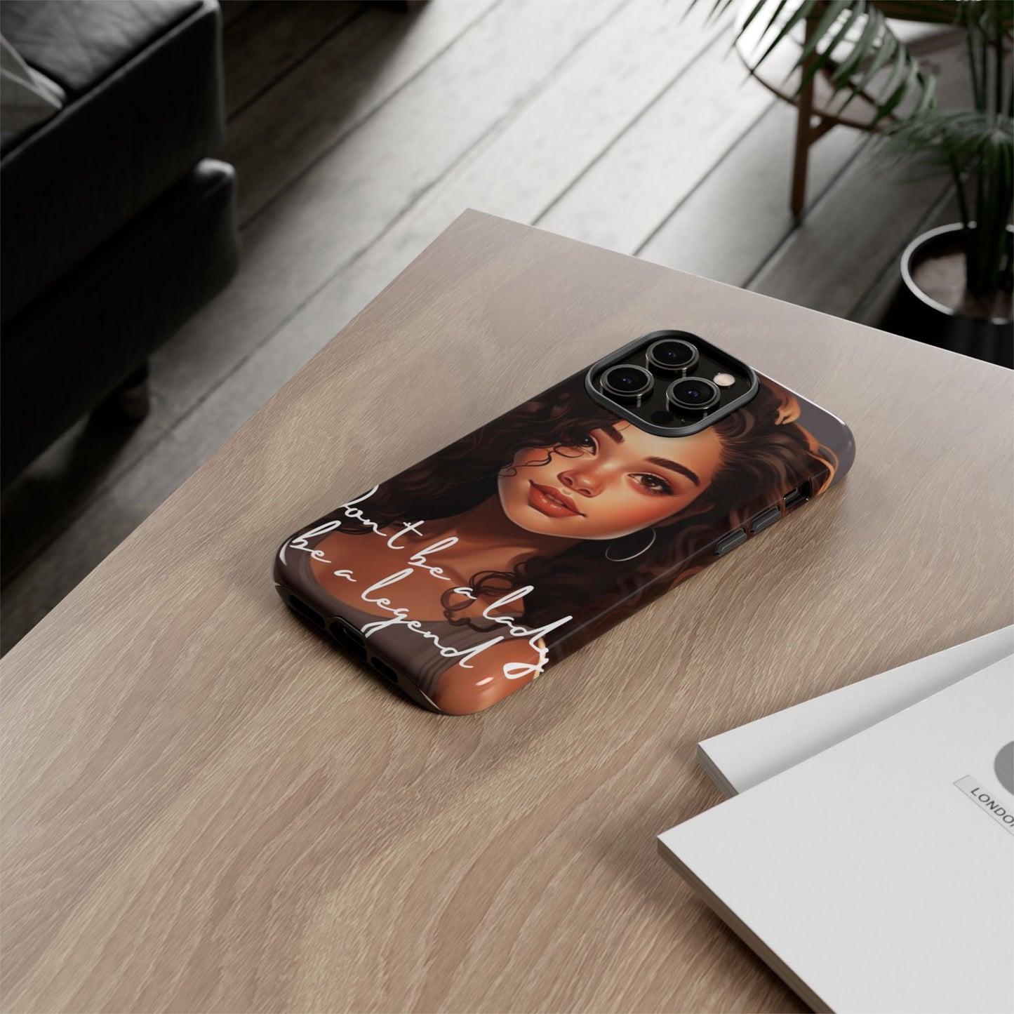 Tough Cases - iPhone - Unique Phone Case with Inspirational Quote, Stylish Phone Cover, Gift for Her, Trendy Accessory, Everyday Use