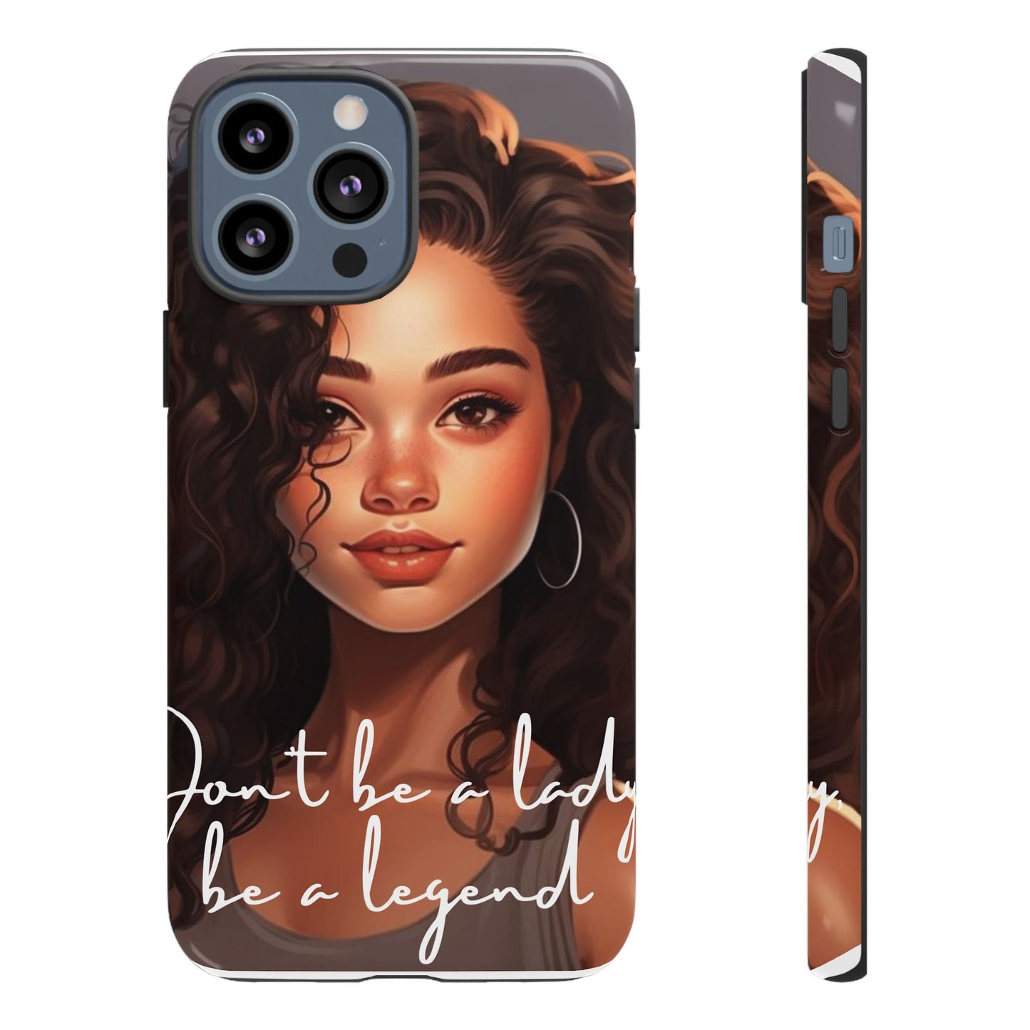 Tough Cases - iPhone - Unique Phone Case with Inspirational Quote, Stylish Phone Cover, Gift for Her, Trendy Accessory, Everyday Use