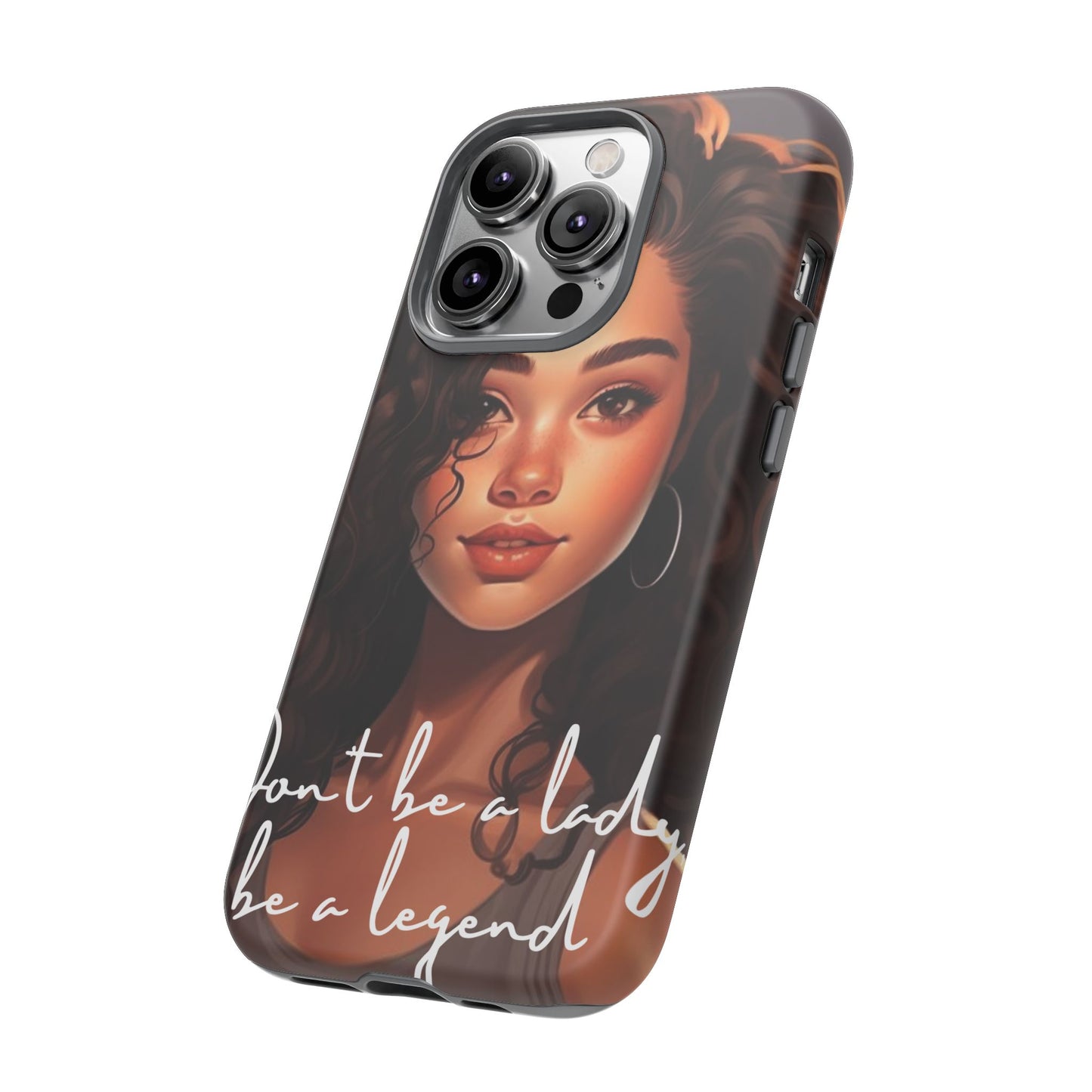 Tough Cases - iPhone - Unique Phone Case with Inspirational Quote, Stylish Phone Cover, Gift for Her, Trendy Accessory, Everyday Use