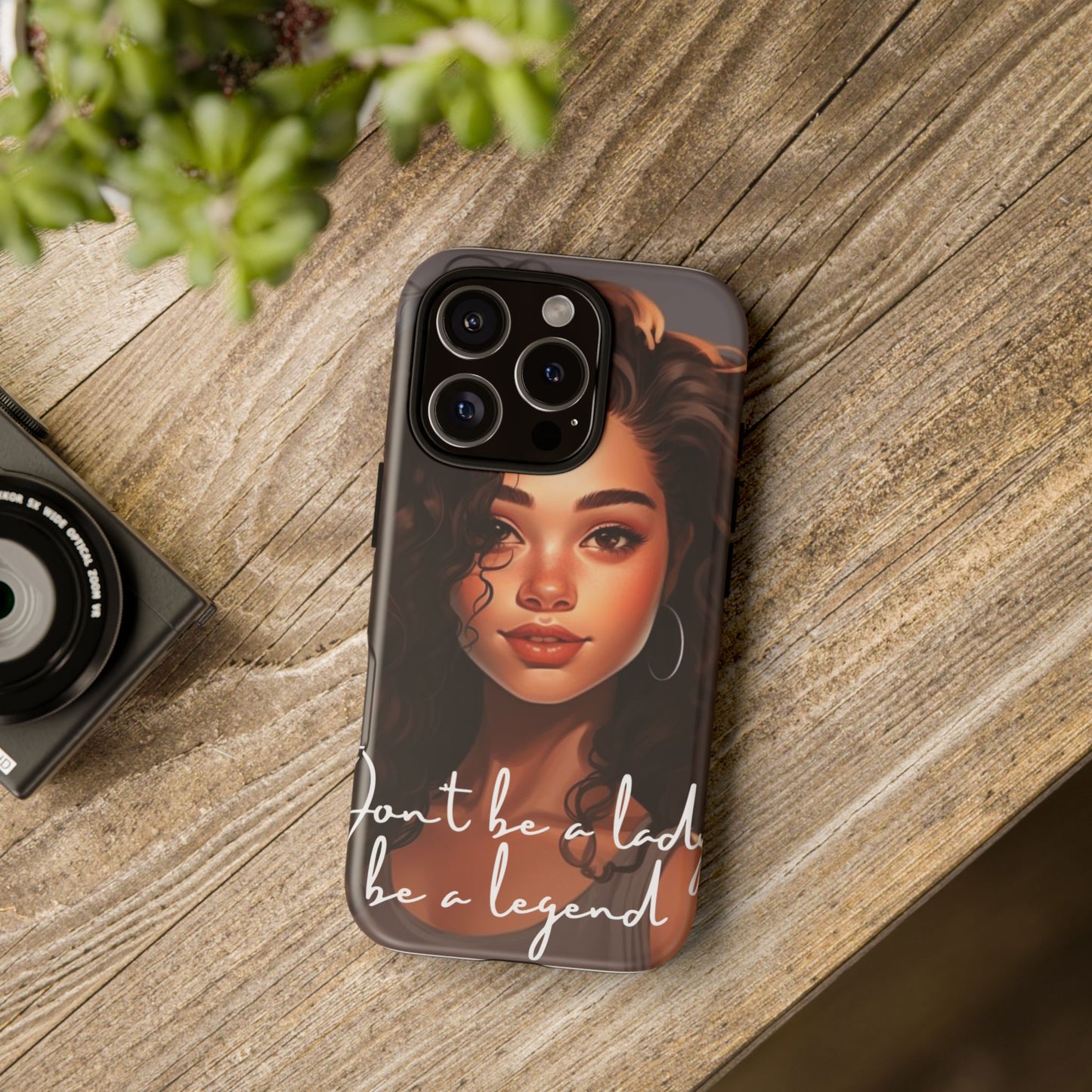 Tough Cases - iPhone - Unique Phone Case with Inspirational Quote, Stylish Phone Cover, Gift for Her, Trendy Accessory, Everyday Use