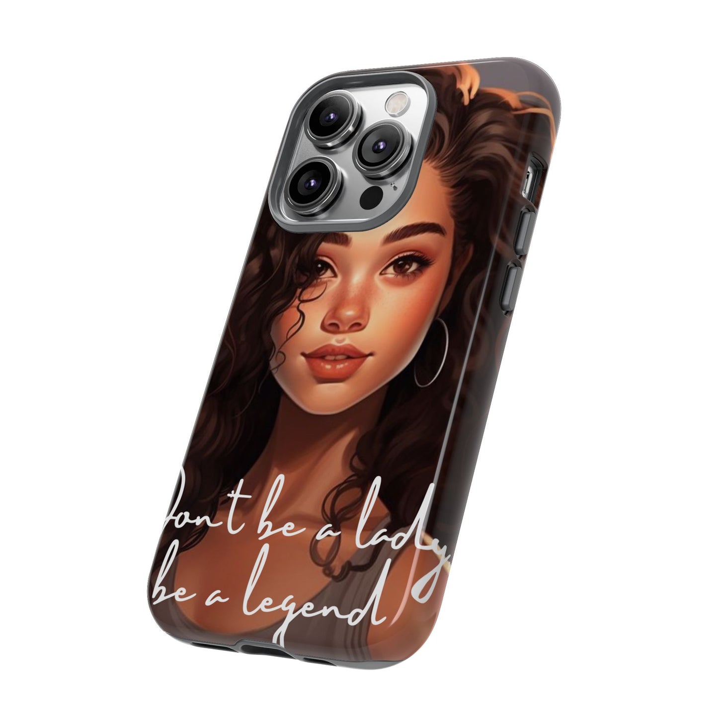 Tough Cases - iPhone - Unique Phone Case with Inspirational Quote, Stylish Phone Cover, Gift for Her, Trendy Accessory, Everyday Use