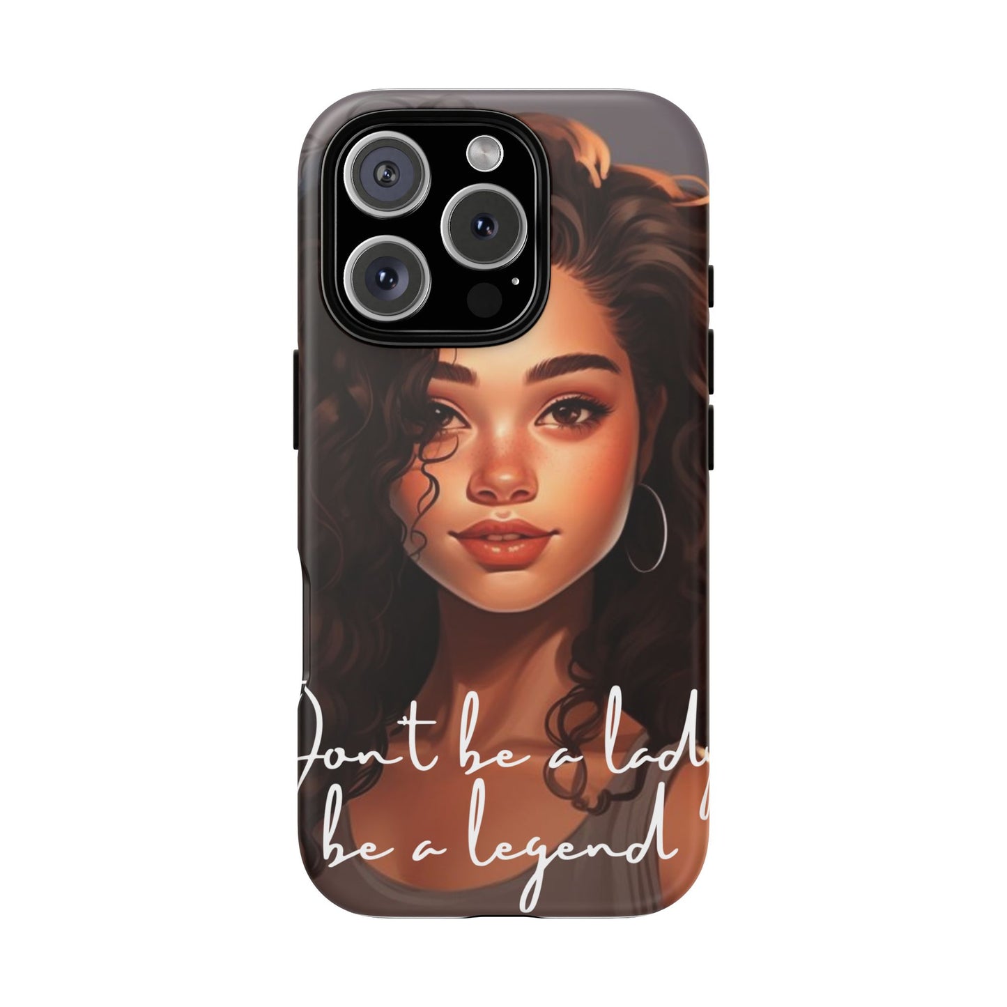 Tough Cases - iPhone - Unique Phone Case with Inspirational Quote, Stylish Phone Cover, Gift for Her, Trendy Accessory, Everyday Use