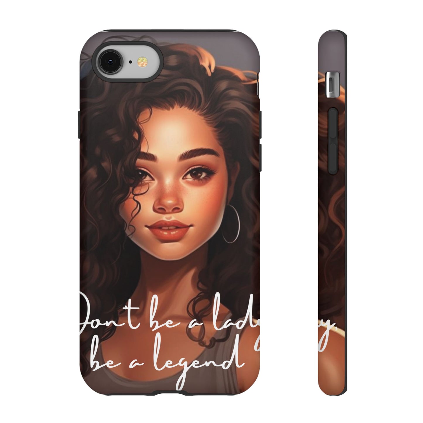 Tough Cases - iPhone - Unique Phone Case with Inspirational Quote, Stylish Phone Cover, Gift for Her, Trendy Accessory, Everyday Use