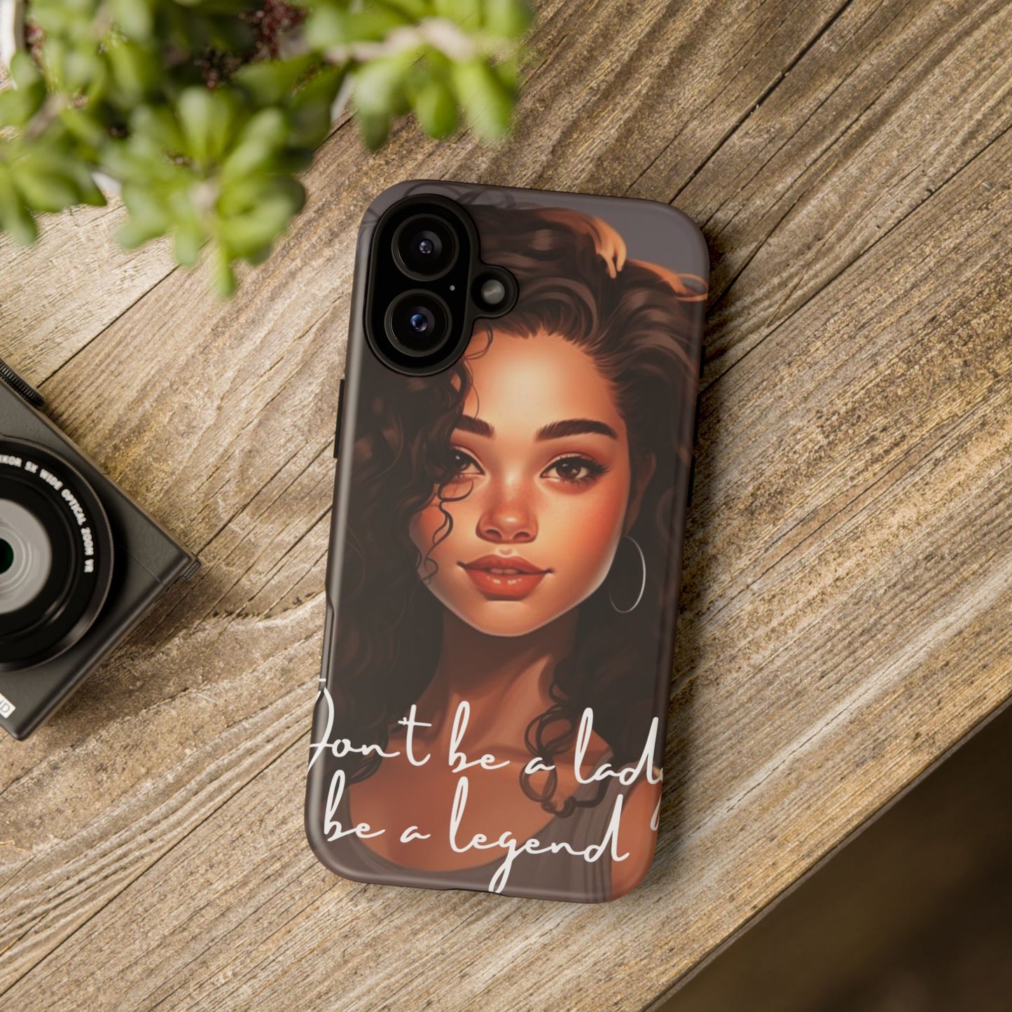Tough Cases - iPhone - Unique Phone Case with Inspirational Quote, Stylish Phone Cover, Gift for Her, Trendy Accessory, Everyday Use