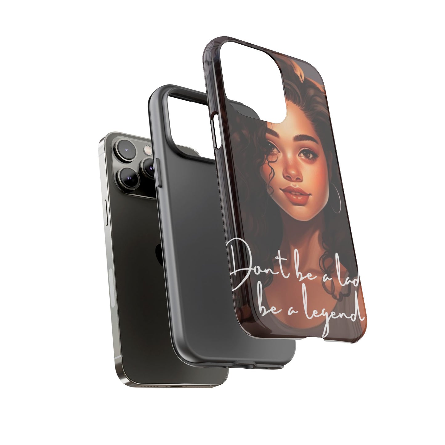 Tough Cases - iPhone - Unique Phone Case with Inspirational Quote, Stylish Phone Cover, Gift for Her, Trendy Accessory, Everyday Use