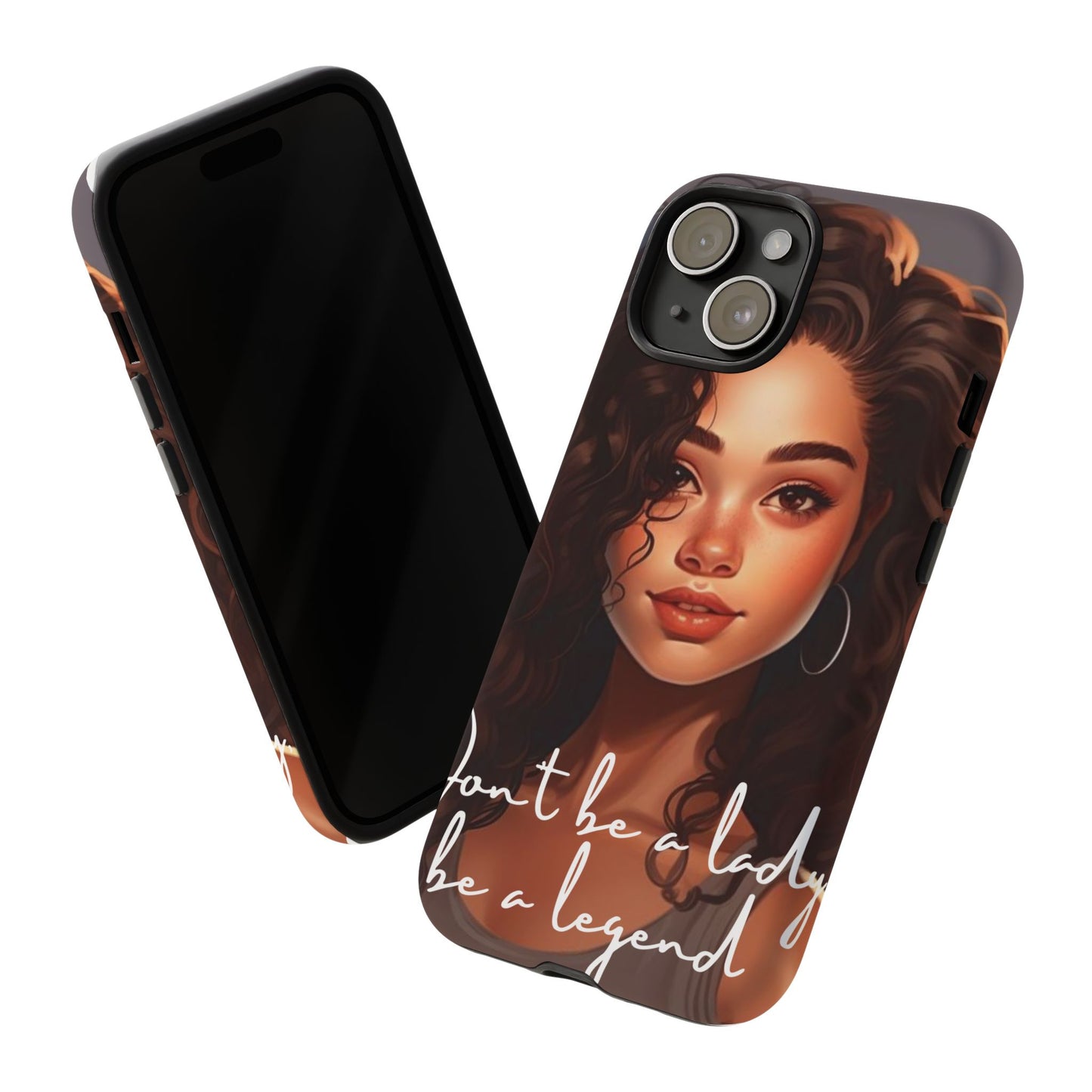 Tough Cases - iPhone - Unique Phone Case with Inspirational Quote, Stylish Phone Cover, Gift for Her, Trendy Accessory, Everyday Use