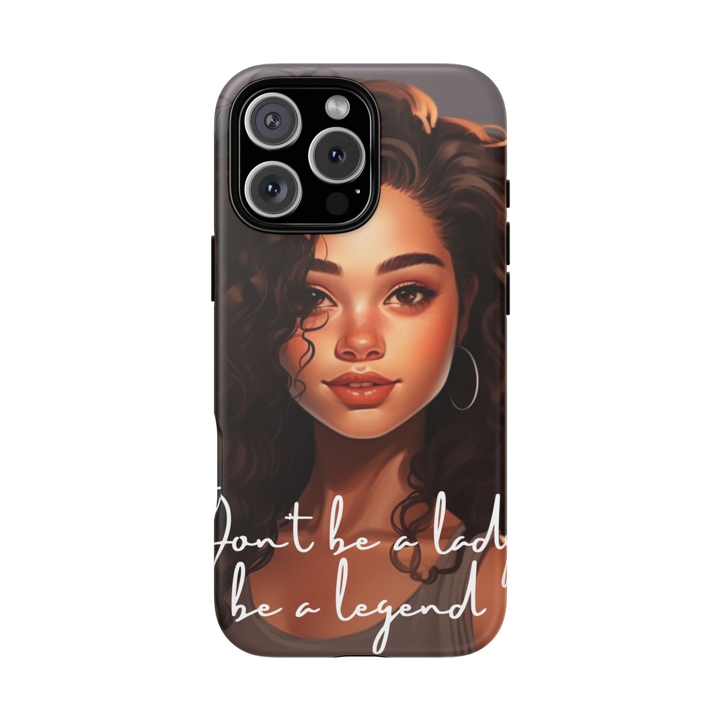 Tough Cases - iPhone - Unique Phone Case with Inspirational Quote, Stylish Phone Cover, Gift for Her, Trendy Accessory, Everyday Use