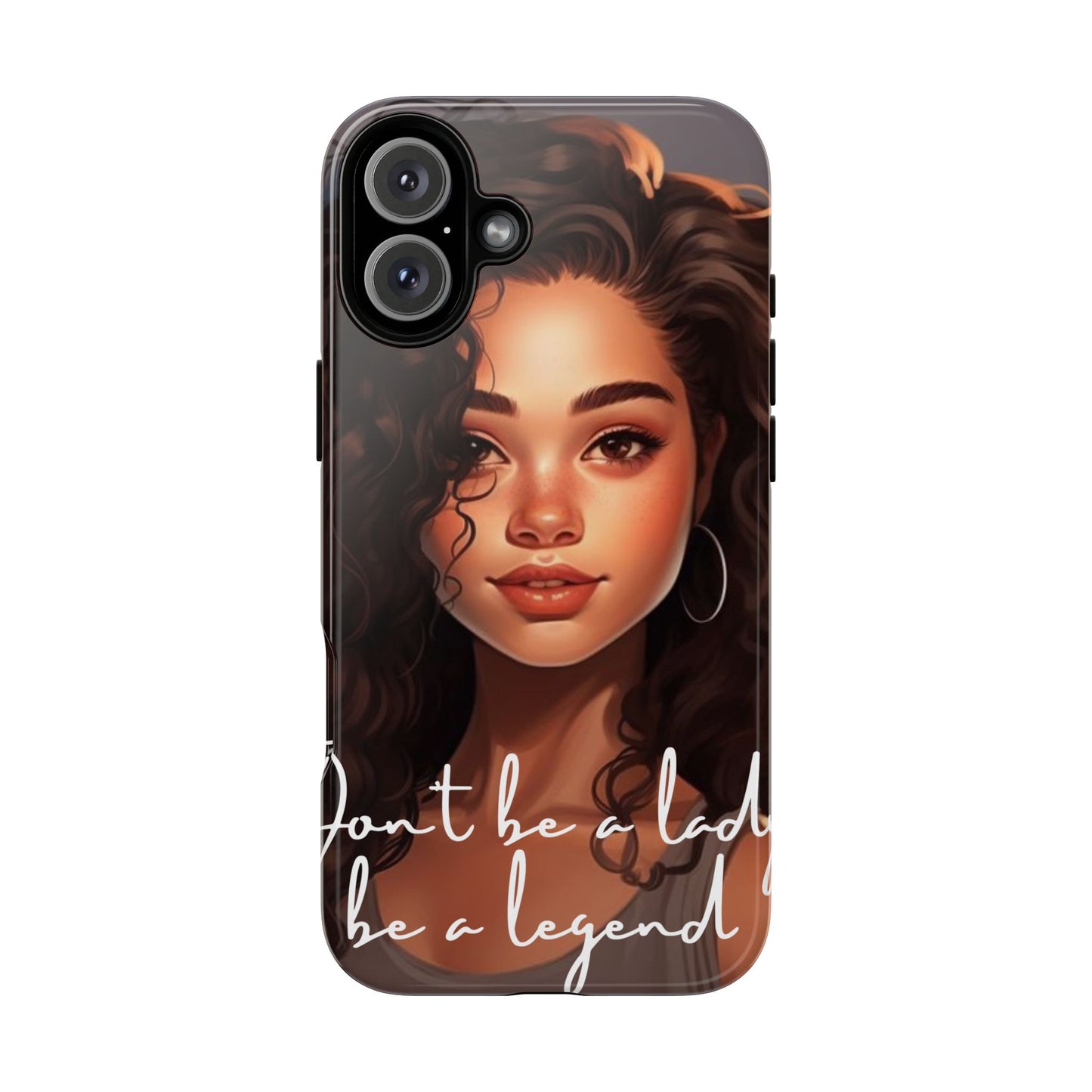Tough Cases - iPhone - Unique Phone Case with Inspirational Quote, Stylish Phone Cover, Gift for Her, Trendy Accessory, Everyday Use