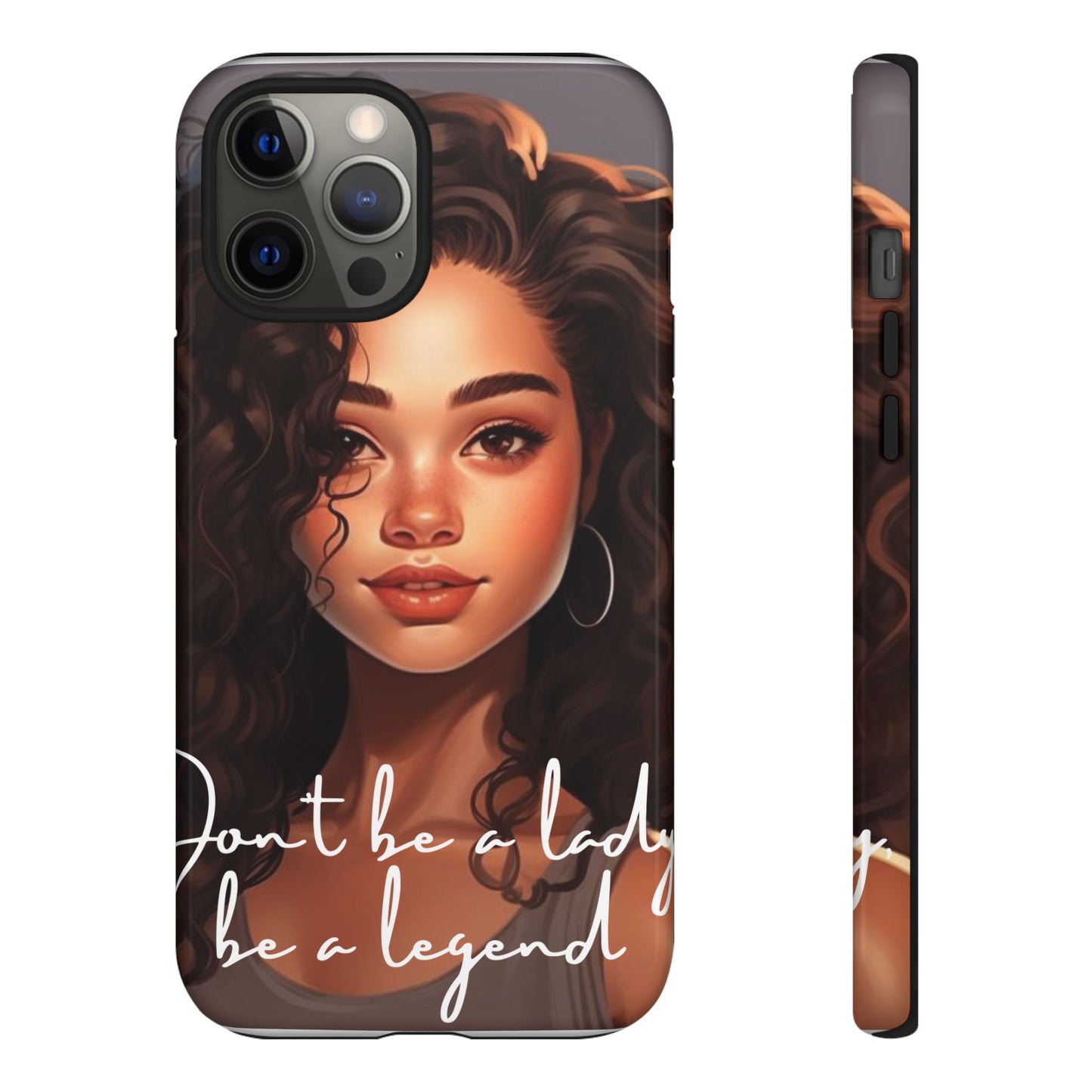 Tough Cases - iPhone - Unique Phone Case with Inspirational Quote, Stylish Phone Cover, Gift for Her, Trendy Accessory, Everyday Use