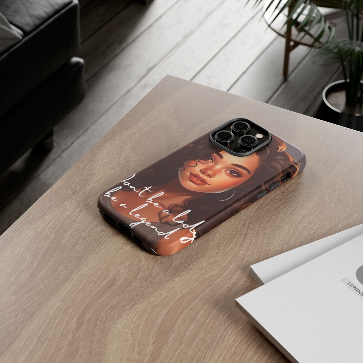 Tough Cases - iPhone - Unique Phone Case with Inspirational Quote, Stylish Phone Cover, Gift for Her, Trendy Accessory, Everyday Use