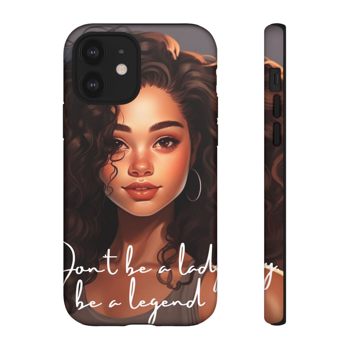 Tough Cases - iPhone - Unique Phone Case with Inspirational Quote, Stylish Phone Cover, Gift for Her, Trendy Accessory, Everyday Use