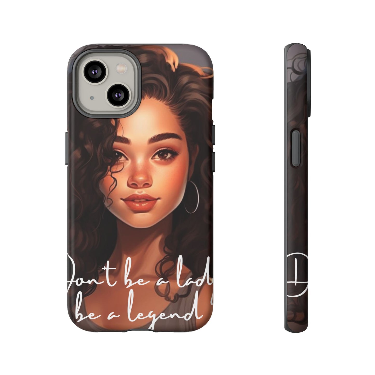 Tough Cases - iPhone - Unique Phone Case with Inspirational Quote, Stylish Phone Cover, Gift for Her, Trendy Accessory, Everyday Use
