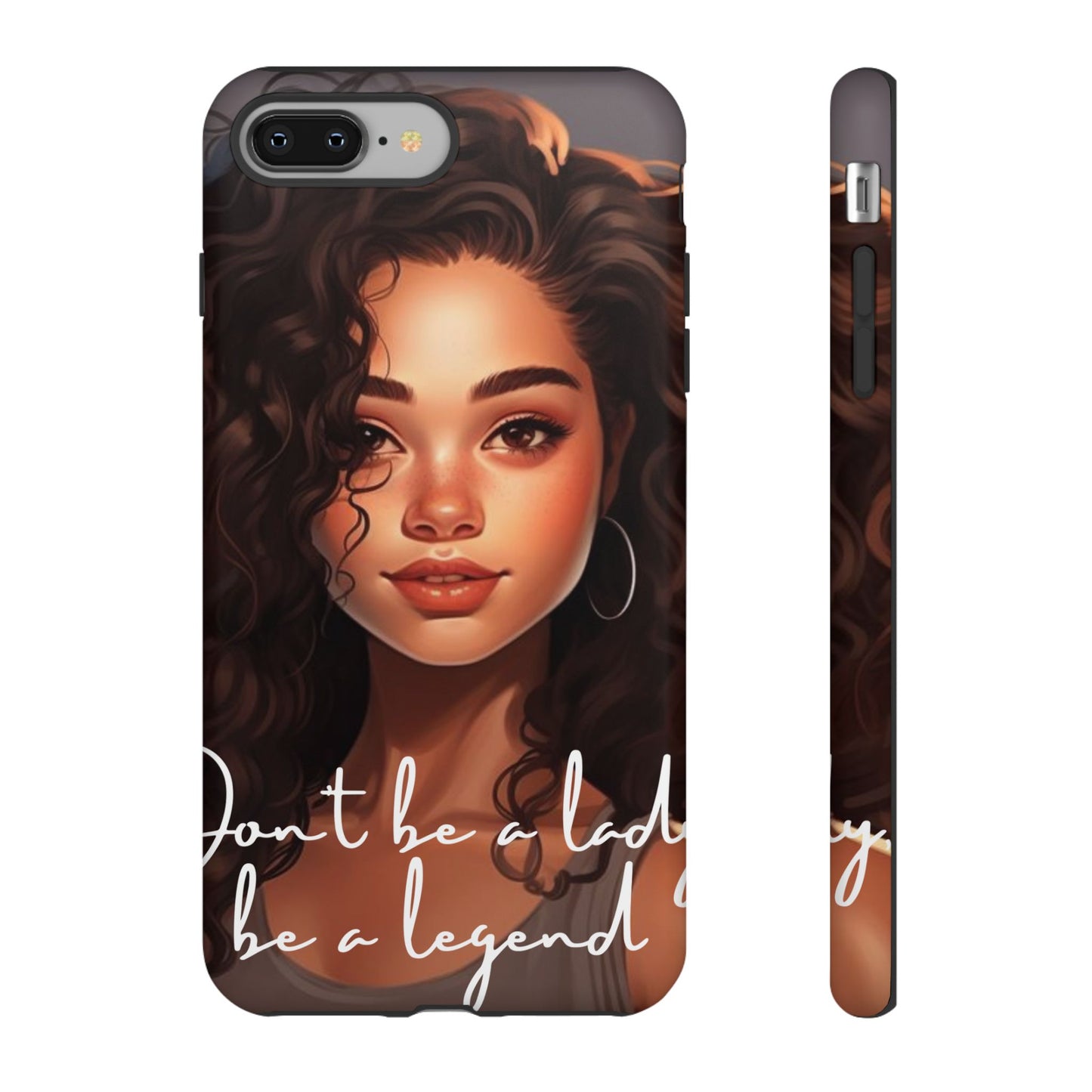 Tough Cases - iPhone - Unique Phone Case with Inspirational Quote, Stylish Phone Cover, Gift for Her, Trendy Accessory, Everyday Use