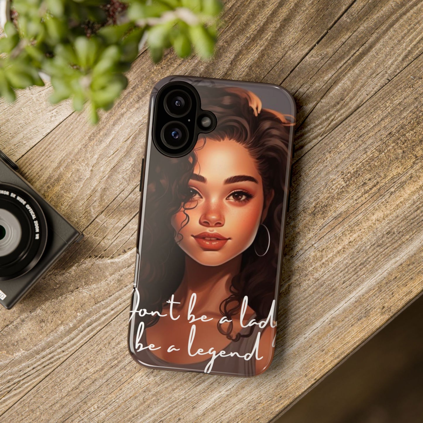 Tough Cases - iPhone - Unique Phone Case with Inspirational Quote, Stylish Phone Cover, Gift for Her, Trendy Accessory, Everyday Use