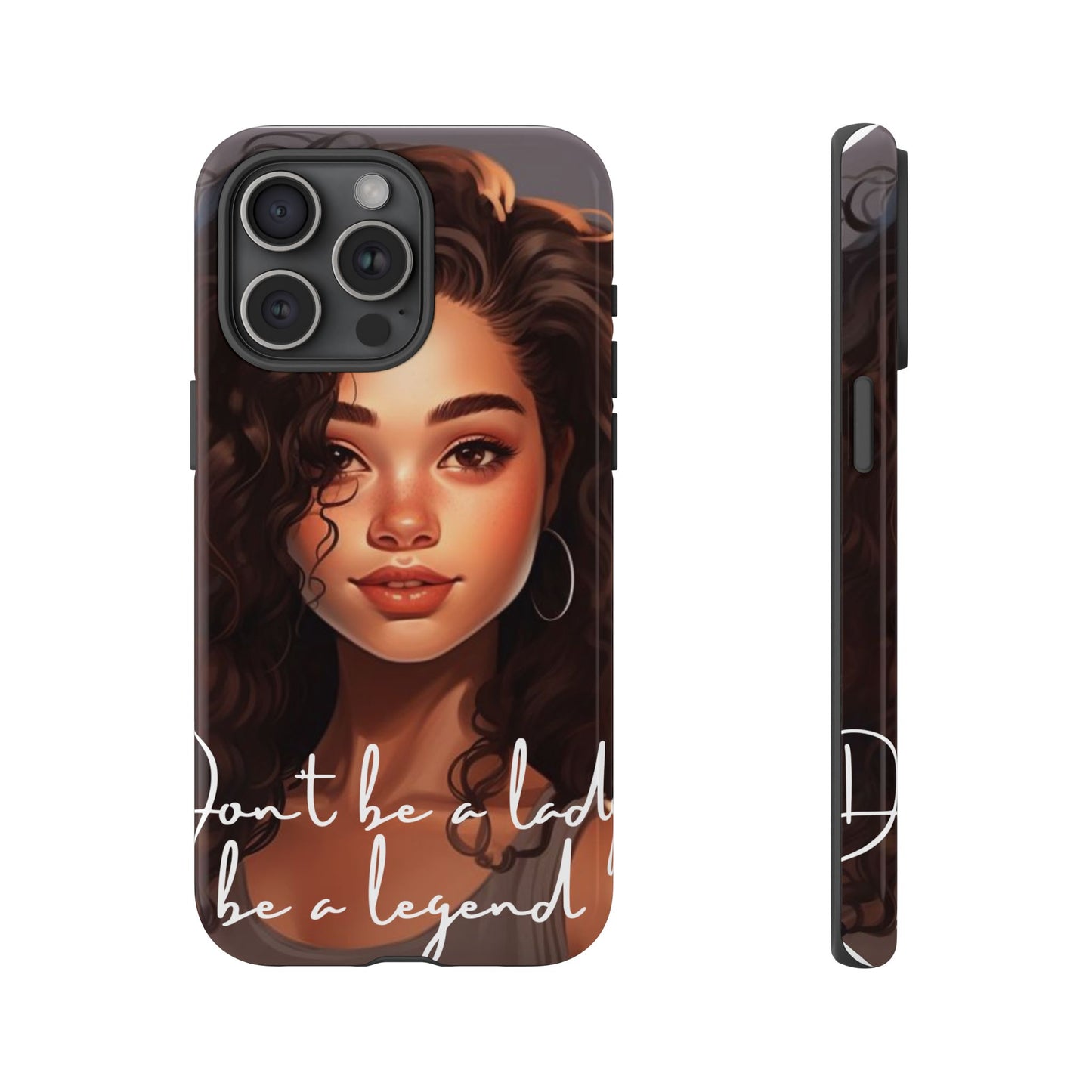 Tough Cases - iPhone - Unique Phone Case with Inspirational Quote, Stylish Phone Cover, Gift for Her, Trendy Accessory, Everyday Use