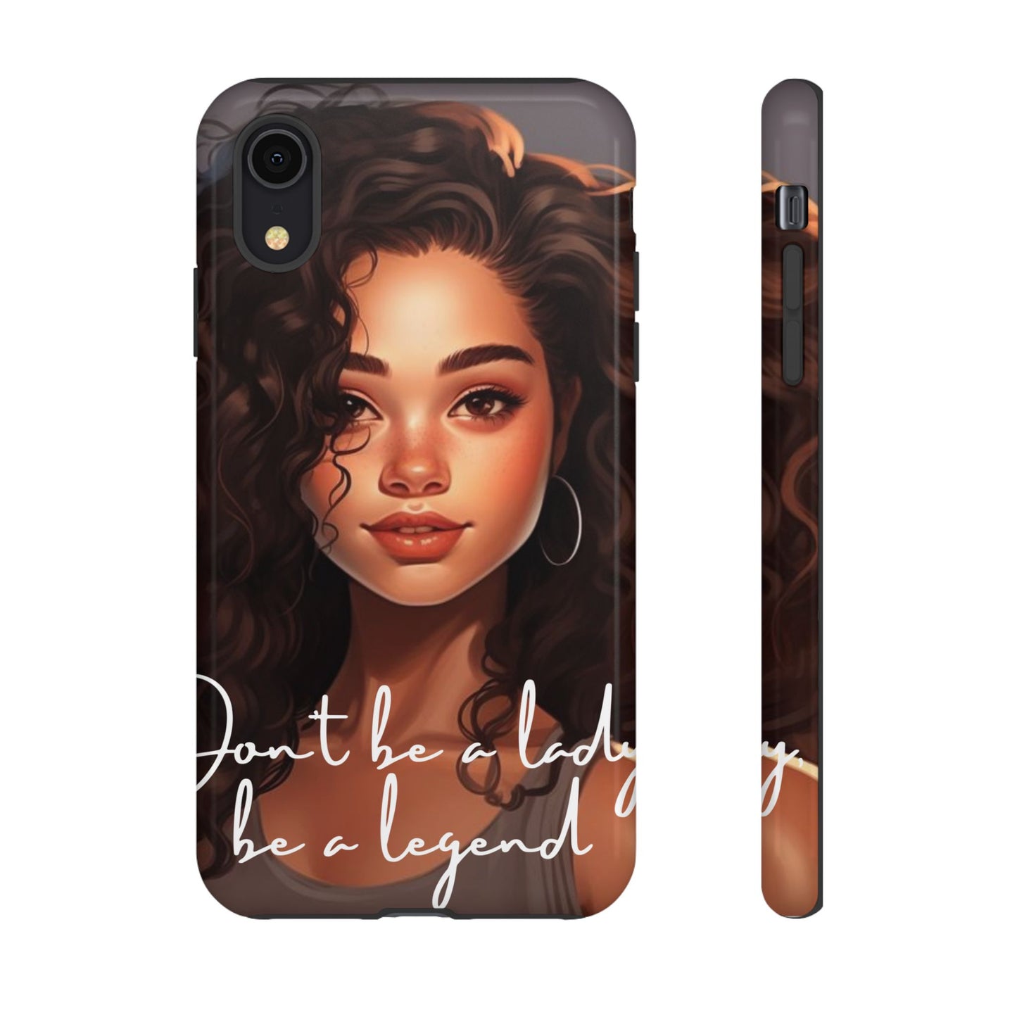 Tough Cases - iPhone - Unique Phone Case with Inspirational Quote, Stylish Phone Cover, Gift for Her, Trendy Accessory, Everyday Use